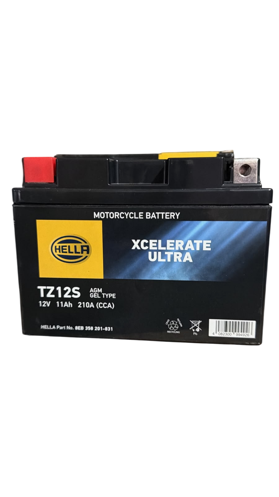 BATERIA MOTO AGM HELLA TZ12S